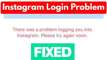 Fix there was a problem logging you into instagram please try again soon android & ios