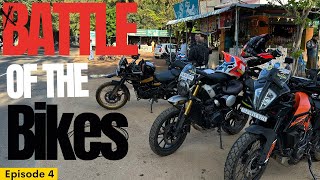 Royal Enfield Himalayan 450 vs Triumph Scrambler 400X vs KTM 390 Adventure (episode 4)