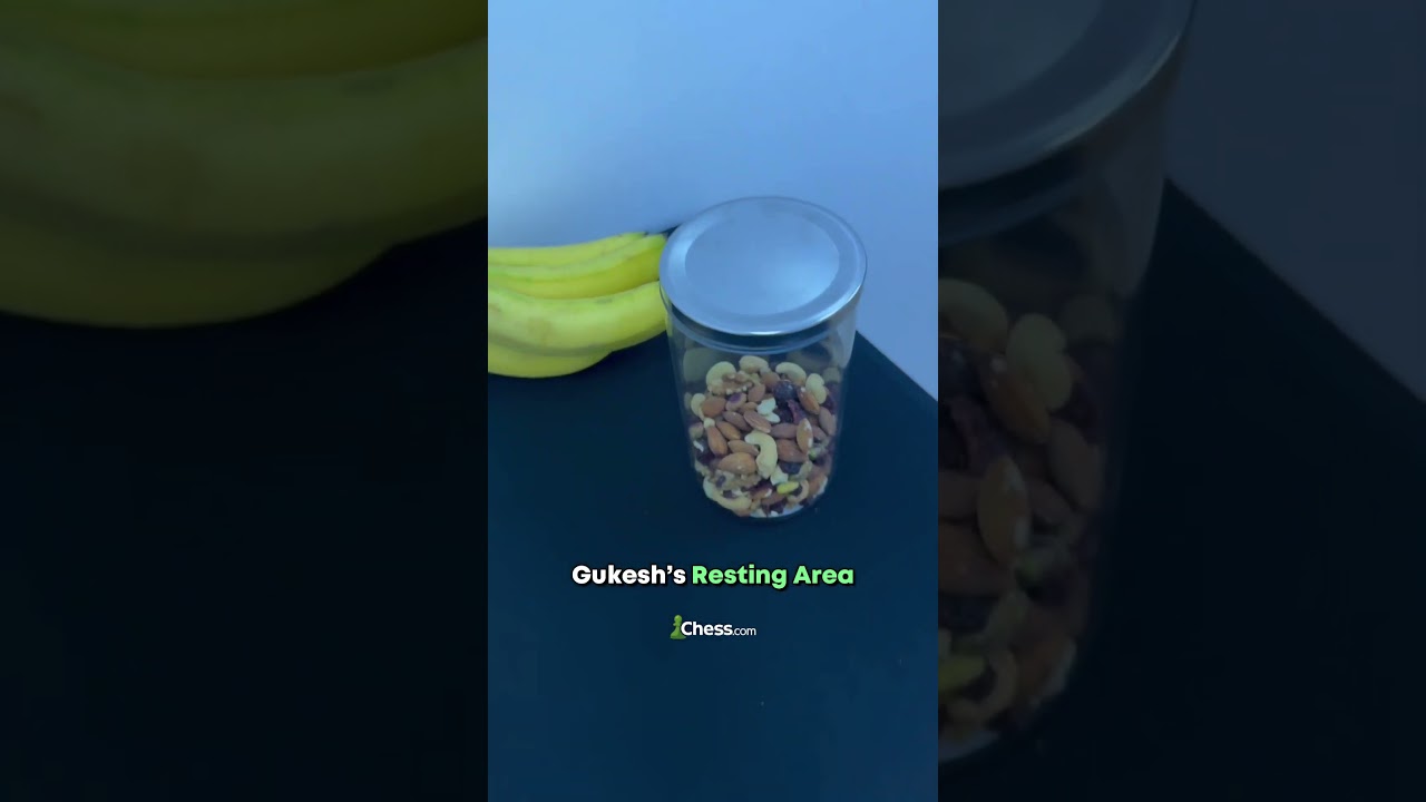 Gukesh and Ding's Resting Area During The World Championship 