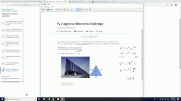 Pythagorean Theorem--Challenge Problems