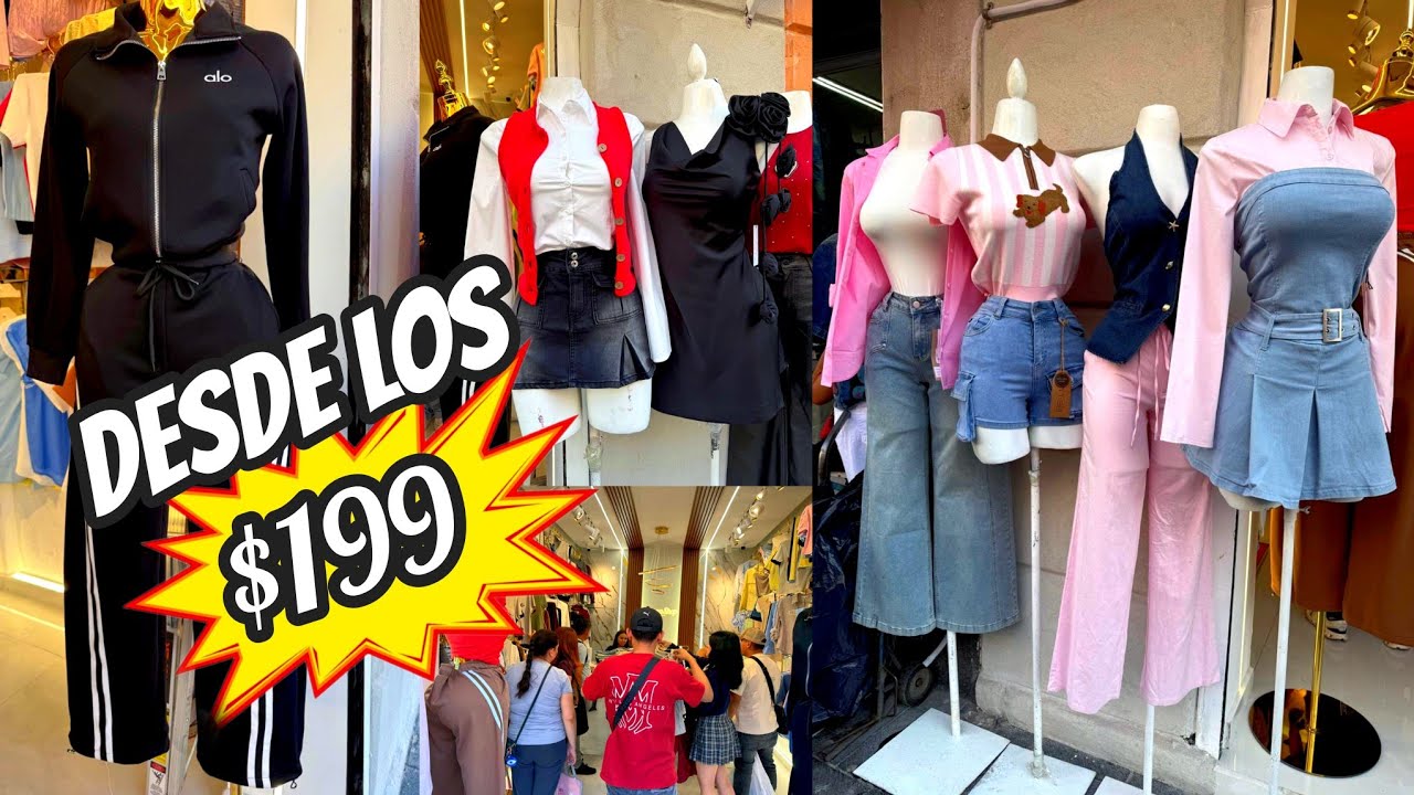 Ropa IMPORTADA de LUJO en CDMX 😱 Moda AMERICANA L.A. | Ropa PREMIUM desde $199 PESOS |