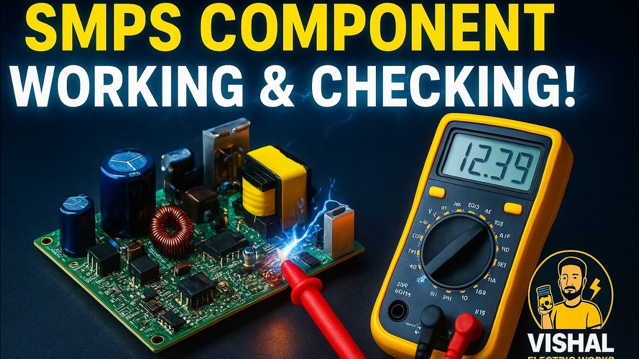 How to Check SMPS Components | Step-by-Step Fault Finding Tutorial