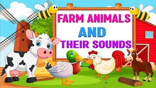 Farm Animals Name and Sound | Kids Learning | Learn Animals Name screenshot 4