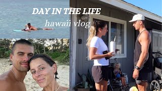 Day in the life {dad of 2, beach, family run}