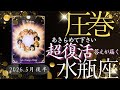 【2026.5月後半🐠】水瓶座さんの運勢🌟圧巻!!!あきらめて下さい。超復活🎉答えが届く🤩