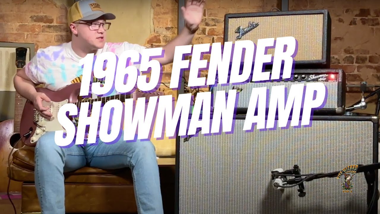 1965 Fender Showman Amp At Riff Wizard Guitars