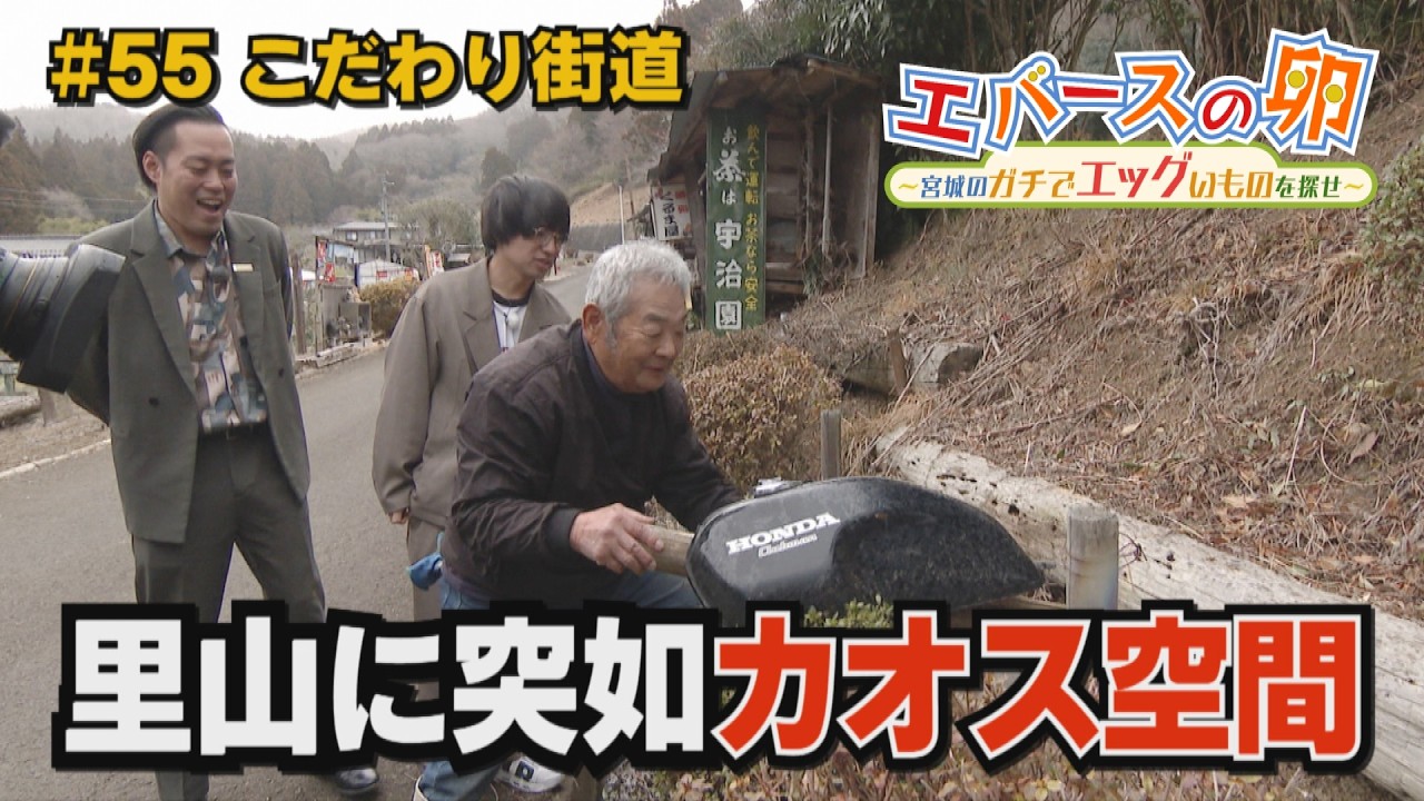 【エバースの卵】#55 里山に突如現れたカオス空間!? 柴田町 放送未公開シーン有り【バンデス】