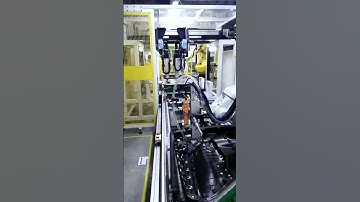 Robot screwing: Do you know the processes of car door panel production line?#roboticsautomation