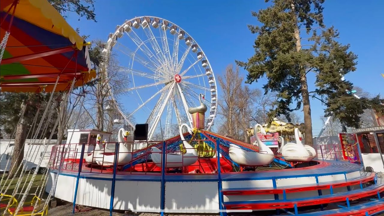 Матейска поуть 🎡 Старейшая Ярмарка Аттракционов 🎠 Matějská pouť  #prague #matejskapout #lunapark 