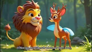 🦁 The Lion Who Forgot to Say Sorry | Children’s Story About Kindness & Apologies