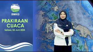Prakiraan Cuaca Esok Hari, Selasa, 03 Juni 2025