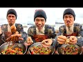 Fishermen Mukbang | chinese seafood Eating show Octopus