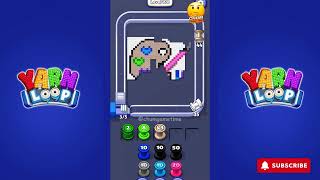 Yarn Loop Knit Puzzle - level 108 - Gameplay walkthrough