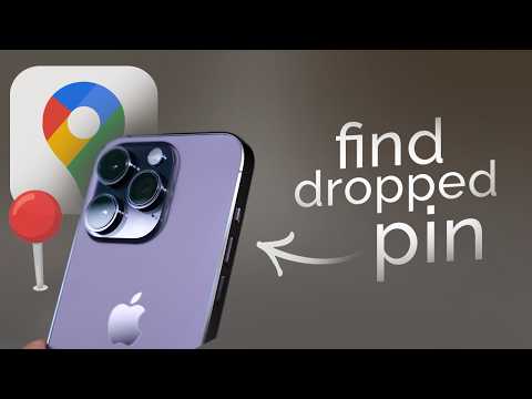 How to Find a Dropped Pin on Google Maps iPhone