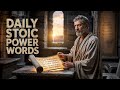 6 Things to Tell Yourself Every Day – Stoic Wisdom for Modern Life