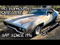 1972 Plymouth found sitting on cinder blocks! Can we fire up this big block 383....
