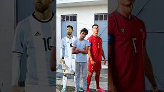 Ronaldo vs Messi | height challenge