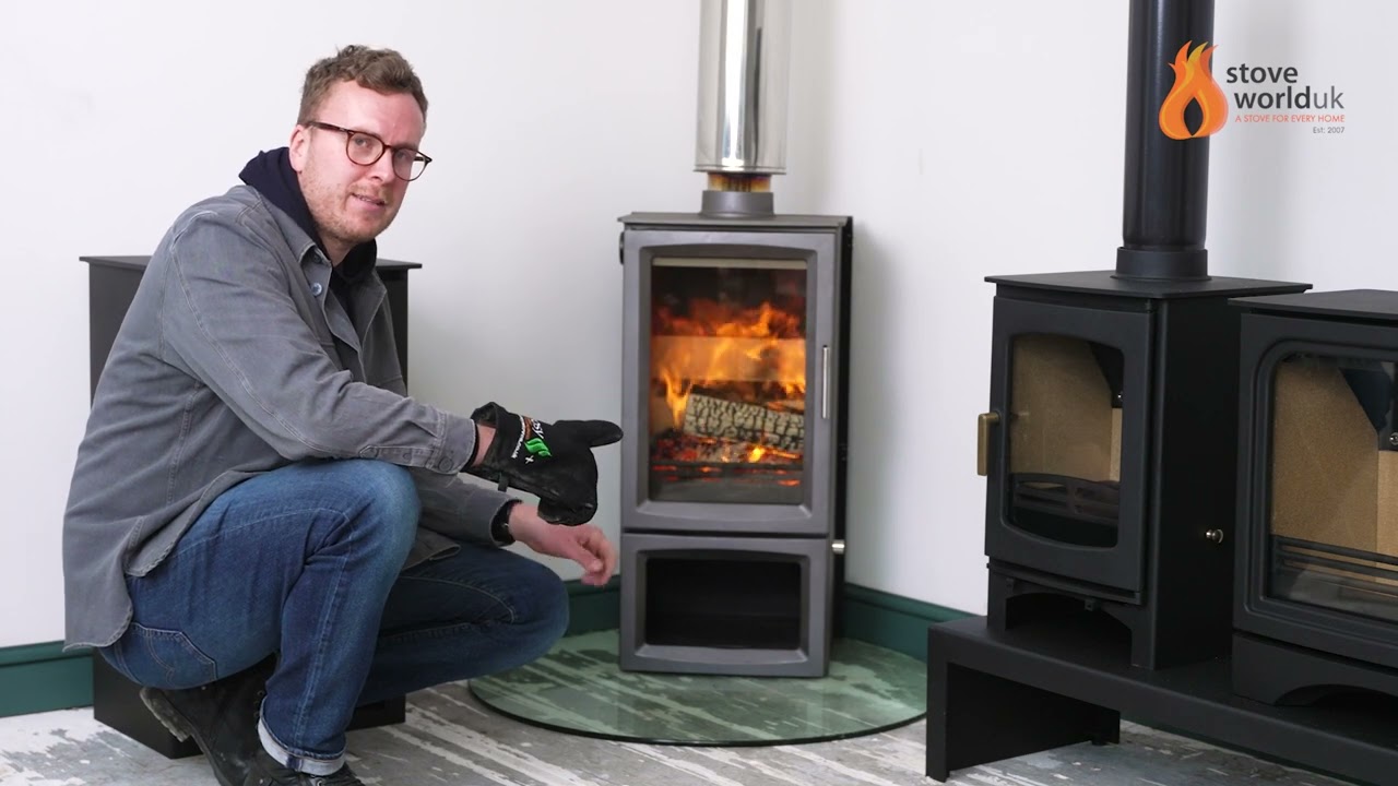 Defra Approved Ecosy+ Hampton Vista 500 Ecodesign Wood Burning Multi Fuel  Stove