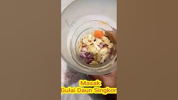 Thumbnail of Resep gulai daun singkong || masak gulai daun singkong #Shorts