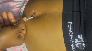 ASMR💫Deep Belly Button Cleaning and Massage, Armpit Cleaning Care, Armpit Tickling,Face Nitpicking