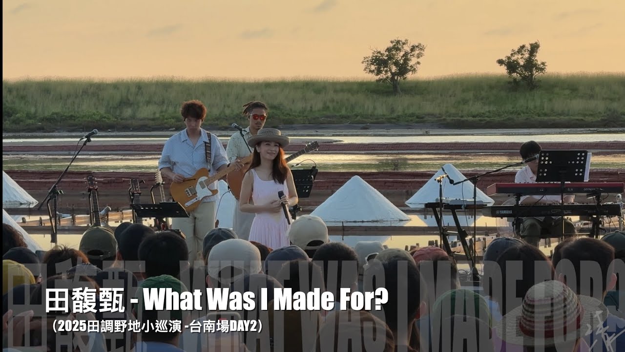 2025田調野地小巡演cover曲台南DAY2-田馥甄Hebe《What Was I Made For?》現場live歌詞純享版