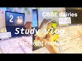 A Calm Night Study Vlog 🌛| CBSE 11th Grader Highschool Vlog