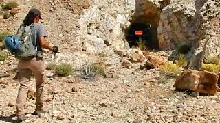 Gold Ace Mine 1913-1928 Gold Workings- Mountain Hike - Cool Underground Explore