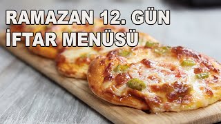 Ramazan 12. Gün İftar Menüsü  - Fırında Mini Pizza - Akdeniz Usulü Tavuk İncik - Çikolatalı Kruvasan