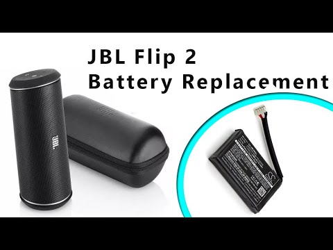 JBL Flip 2 Battery Replacement Tutorial - disassemble / Wymiana baterii YouTube