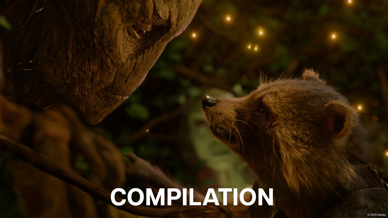 Rocket and Groot’s Friendship | Compilation