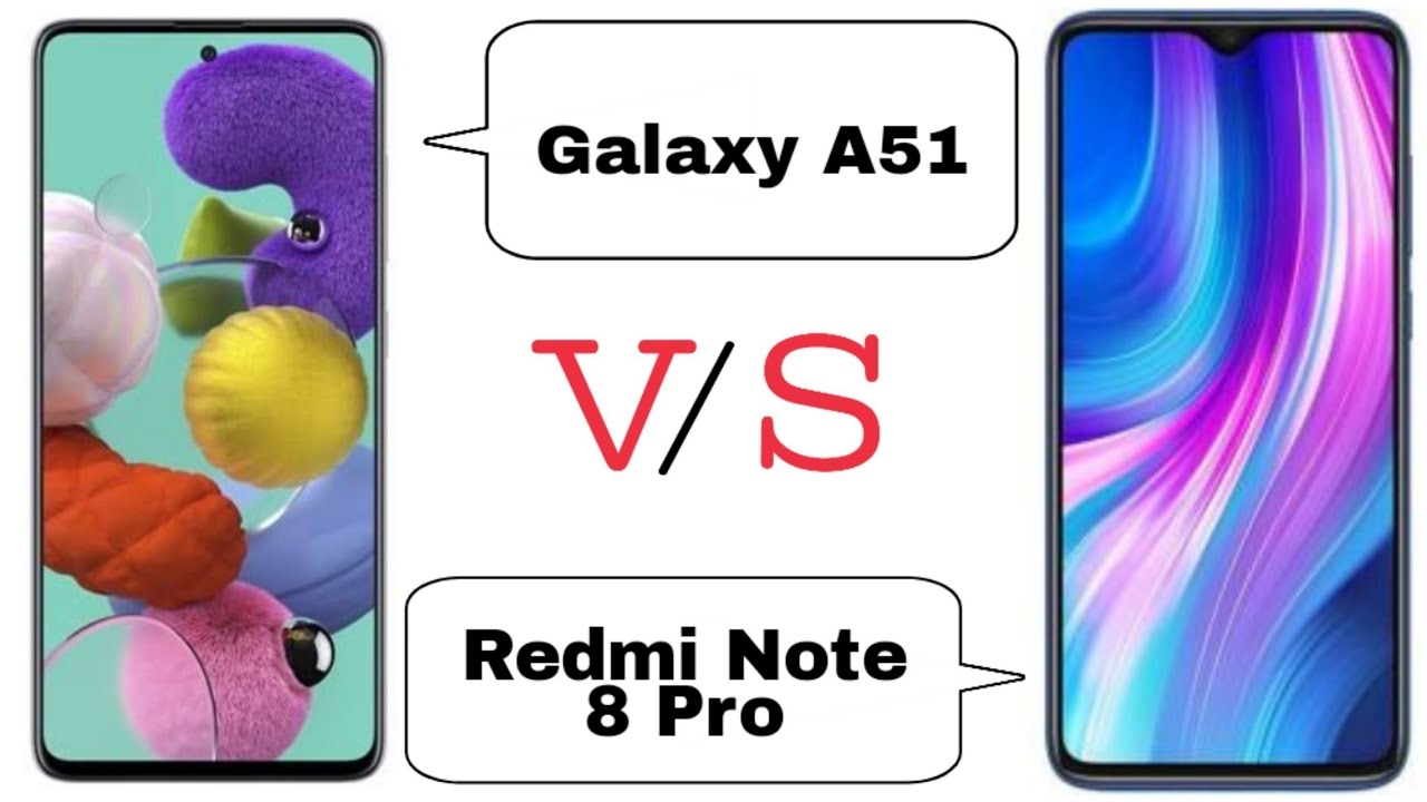 Redmi Note 8 Pro Vs Samsung A51