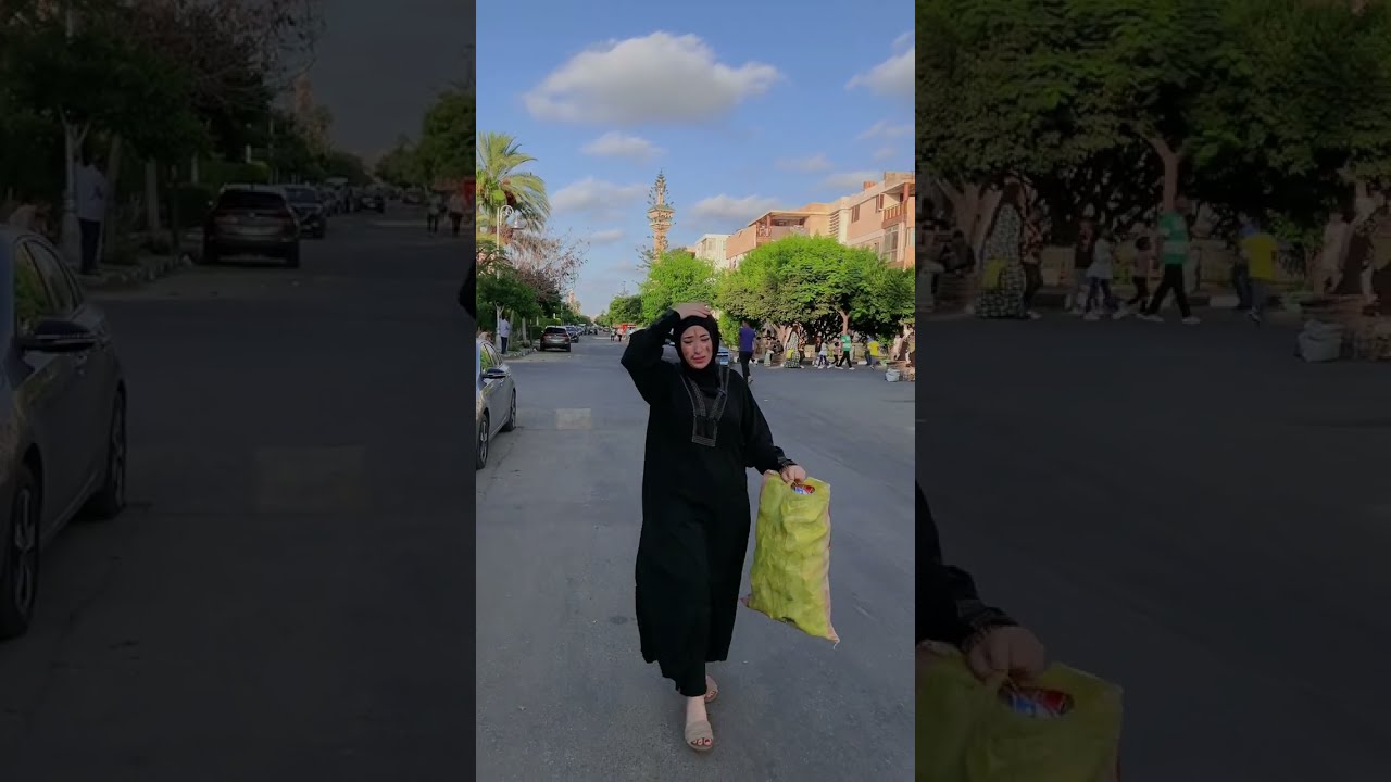 بنت بتلم كانز من الشارع الناس مش سيباها فى حالها😔