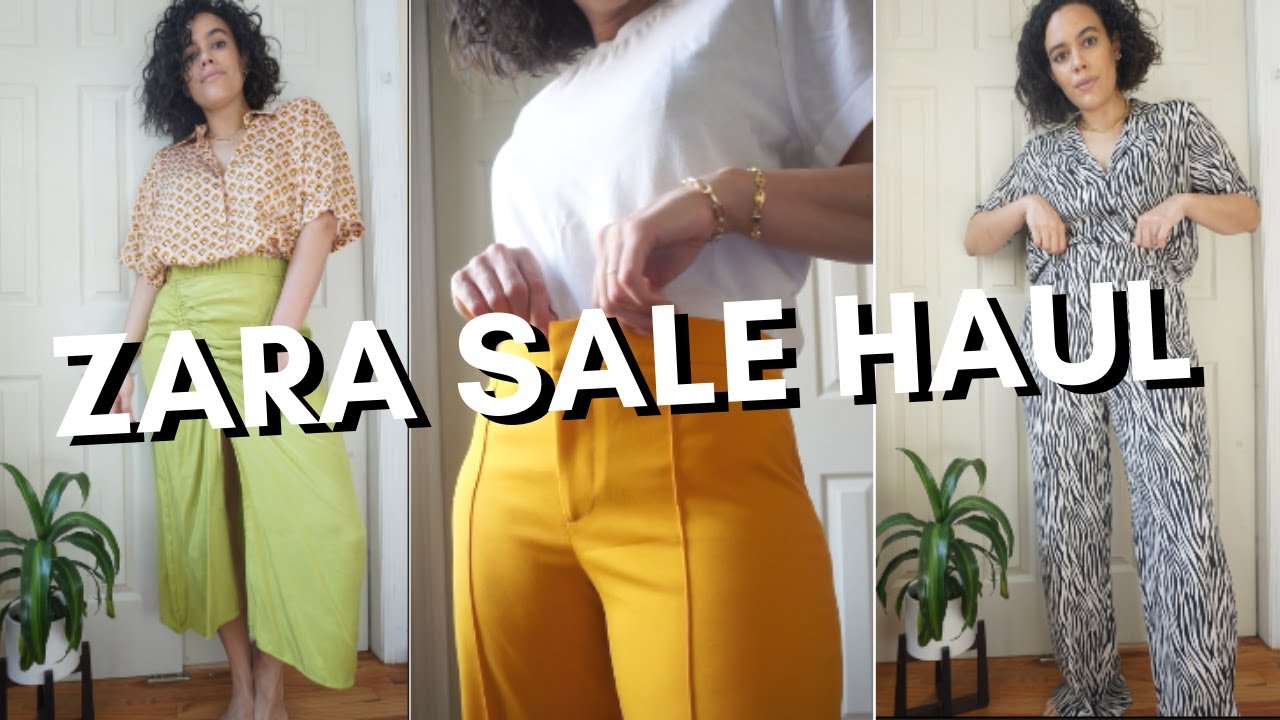 ZARA SALE HAUL SPRING/SUMMER 2020 FASHION STYLE OPERATOR YouTube