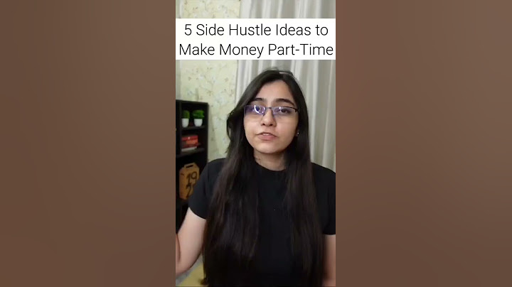 5 Side Hustle Ideas To Make Money Part Time #Shorts