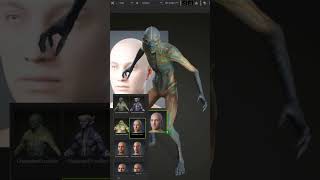 Summon insane 3D humanoid aliens! Mix & match 3D humanoid aliens in #CharacterCreator 5