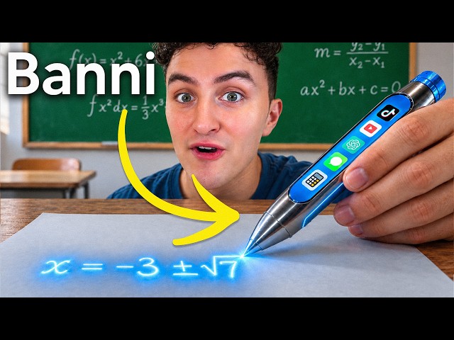 J’ai Acheté 20 Objets Pour Tricher À l’École ! (ILLÉGAL)