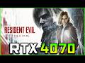 Resident Evil Requiem - RTX 4070 FPS Test (Path Tracing + FG/DLSS)