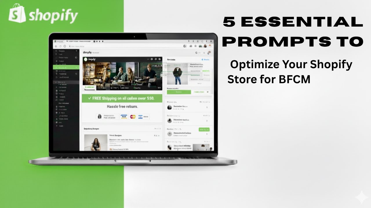 5 Essential Prompts to Optimize Your Shopify Store for BFCM - YouTube