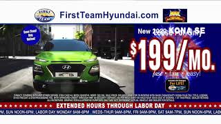 FIRST TEAM HYUNDAI HUGE LABOR DAY SALES EVENT! First Team Hyundai Labor Day