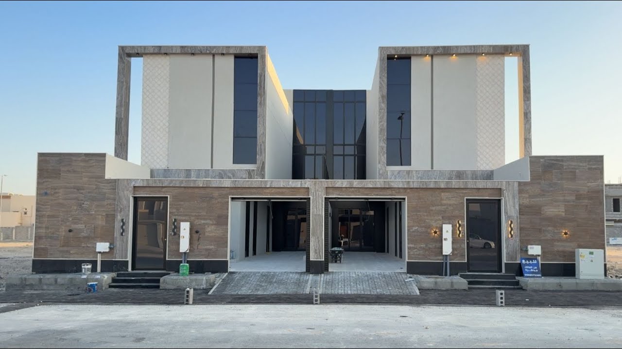 فلل مودرن المبرز حي أحد مساحات 300 متر شارع40 شمال لتواصل 0568575365