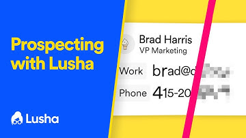 Prospecting with Lusha