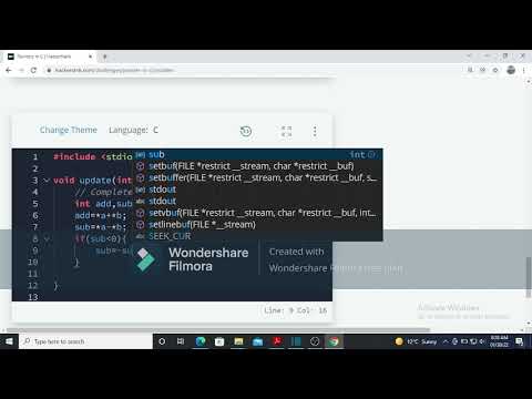 POINTER IN C||HACKERRANK C SOLUTION
