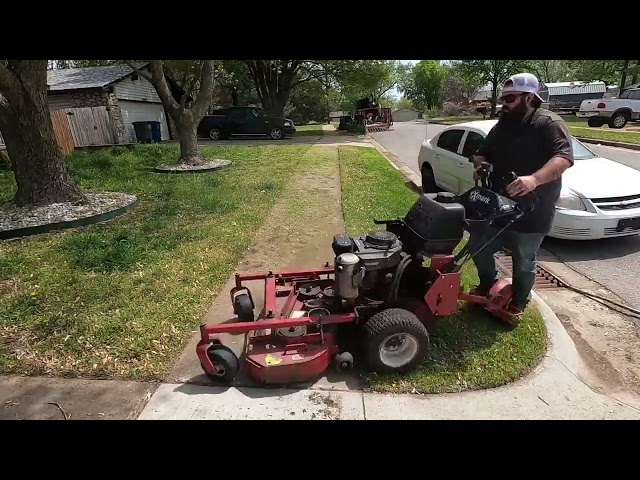 I surprised Random homeowner with a free lawn makeover class=