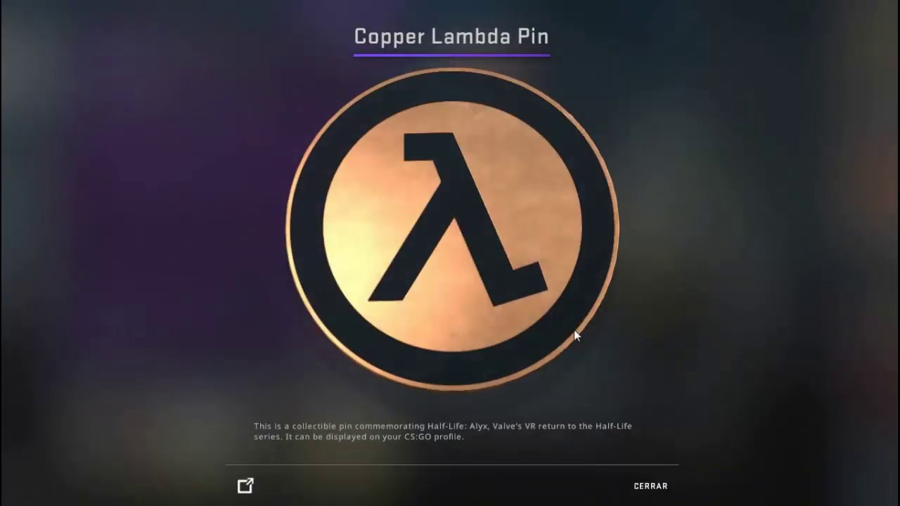 CS GO UPDATE HALF LIFE ALYX PIN, STICKER, PATCH AND MUSIC KIT - YouTube