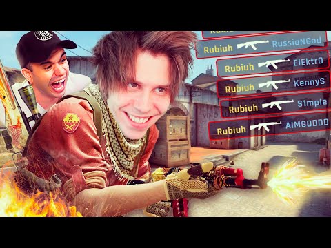 Carrileando a mis Amigos Pros en CSGO