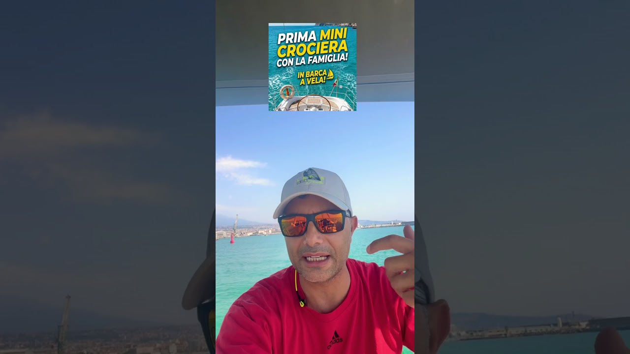 ⁣Organizzo la prima mini crociera con la famiglia.