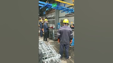 Display | ESET Scaffolding Special Hot-Dip Galvanizing Production Line. #solar #solartrackingsystem