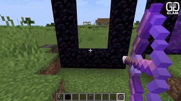 can a flaming arrow light up nether portal