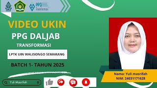 Video PembelajaranTopik : CUACA Sub topik : Pelangi UKIN PPG Dalam jabatab batch 1 2025
