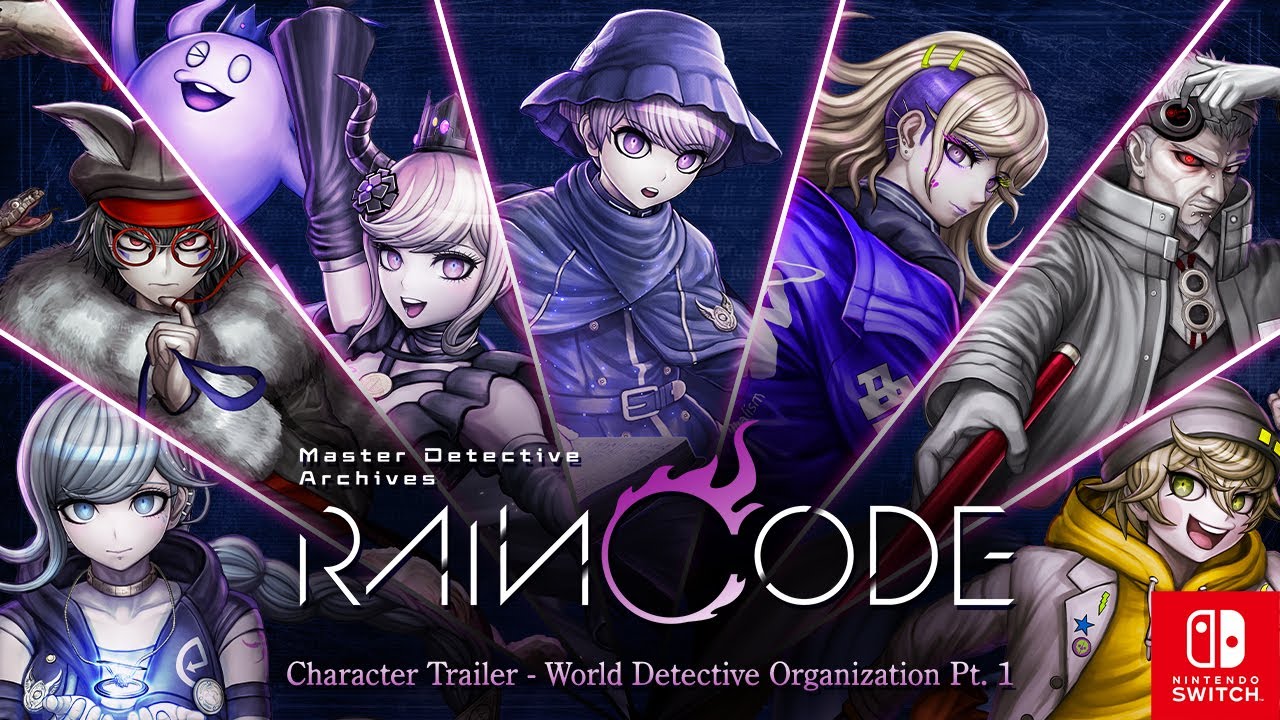 Master Detective Archives: RAIN CODE Switch Game Streams Character Trailer  Highlighting World Detective Organization - News - Anime News Network